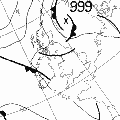 Met Office chart for the 13th April 2012